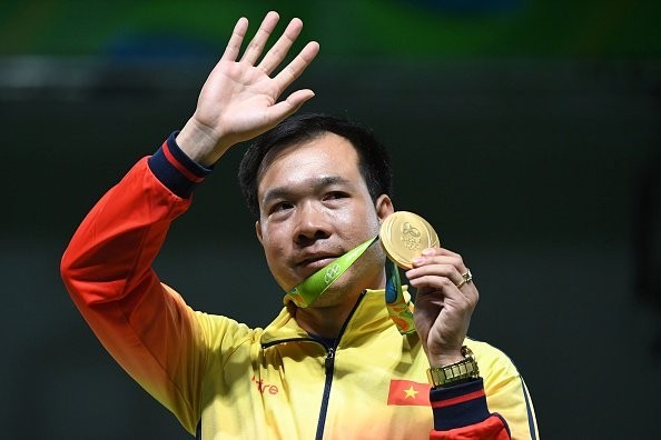 Hoàng Xuân Vinh giúp thể thao Việt Nam có tấm HCV đầu tiên ở Olympic