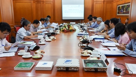 Các sản phẩm của dự án được giới thiệu tại buổi nghiệm thu.