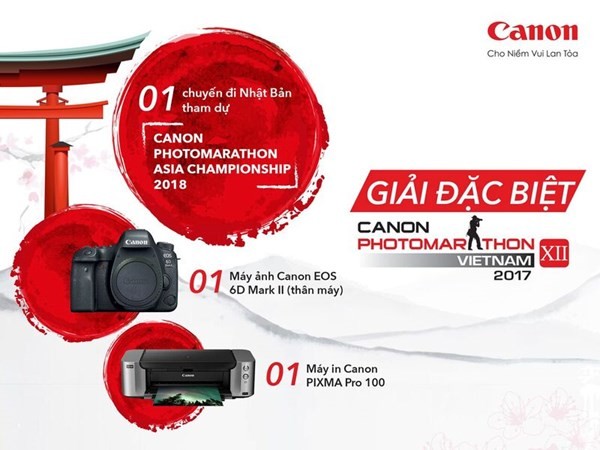 Cuộc thi sáng tác ảnh nhanh Canon PhotoMarathon lần thứ 12 đã chính thức khởi động. Ảnh: Canon.