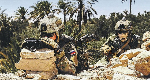 Lính đặc nhiệm Nga tham chiến tại Syria