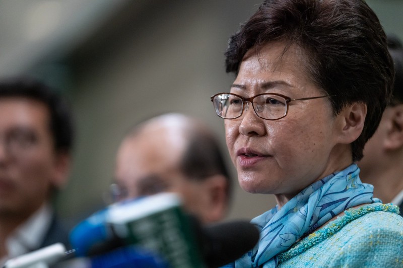 Trưởng đặc khu Hong Kong Carrie Lam (Ảnh: Foreign Policy)