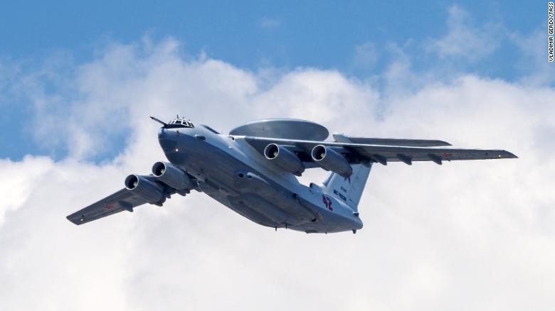 Máy bay cảnh báo sớm A-50 của quân đội Nga (Ảnh: CNN)