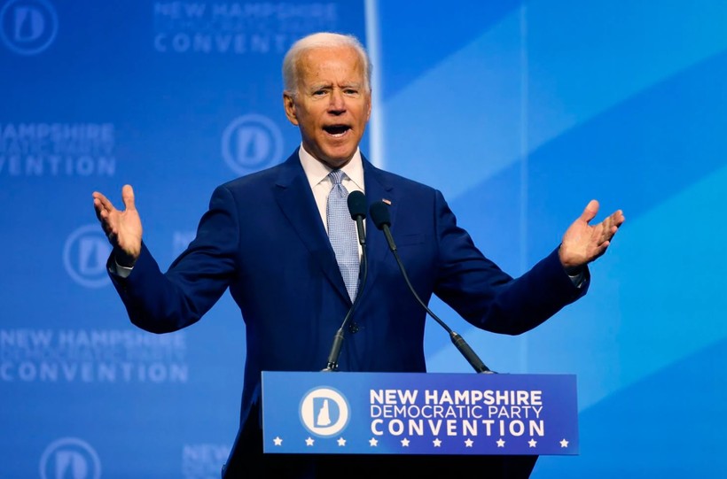 Cựu Phó Tổng thống Mỹ Joe Biden dẫn đầu trong cuộc đua giành vị trí ứng viên Tổng thống của đảng Dân chủ (Ảnh: Washington Post)
