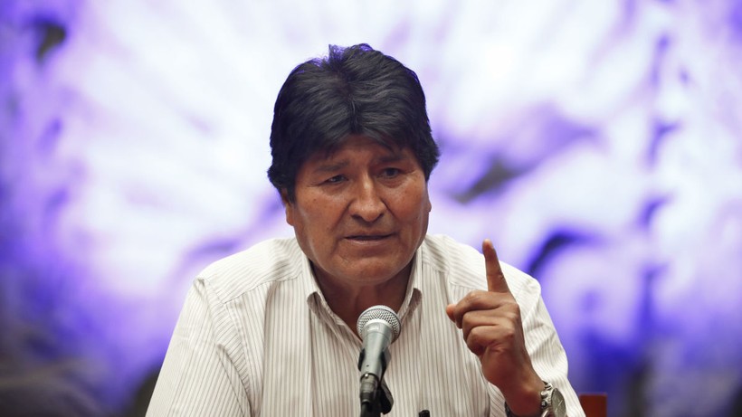 Cựu Tổng thống Morales đang phải trú tại Mexico dưới diện tị nạn chính trị (Ảnh: Sputnik)