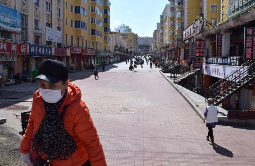 Thành phố Tuy Phần Hà, tỉnh Hắc Long Giang, trở thành điểm nóng COVID-19 mới ở Trung Quốc (Ảnh: Reuters)