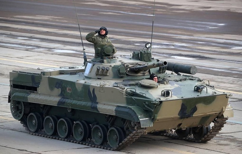 Xe chiến đấu bộ binh BMP-3F tối tân của Nga (Ảnh: TASS)