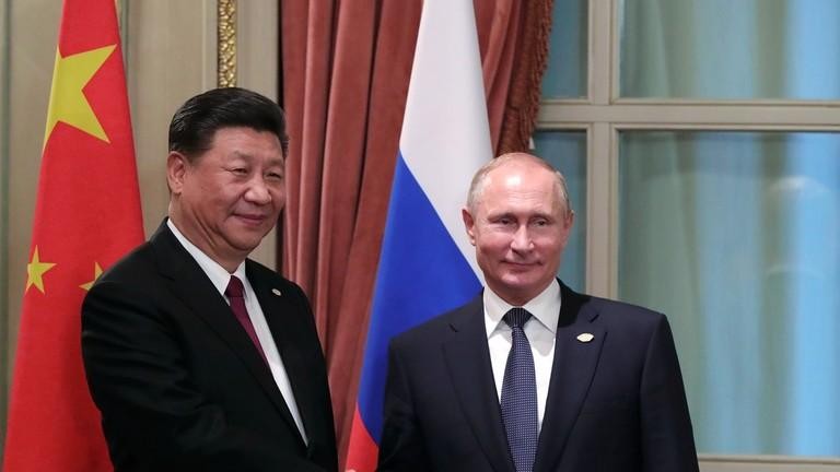 Chủ tịch Trung Quốc Tập Cận Bình và Tổng thống Nga Vladimir Putin (Ảnh: Sputnik)