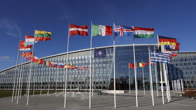 Trụ sở của NATO tại Brussels, Bỉ (Ảnh: RT)