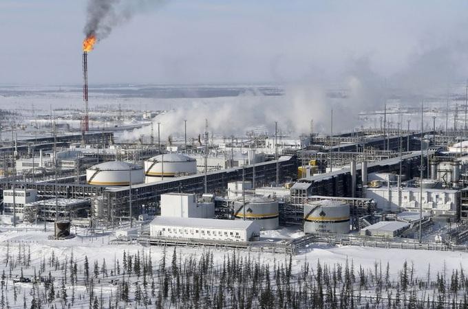 Mỏ dầu Vankorskoye của Nga (Ảnh: Reuters).
