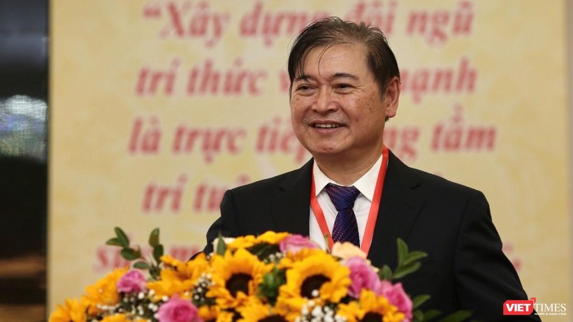 Tân Chủ tịch Liên hiệp các hội Khoa học và Kỹ thuật Việt Nam Phan Xuân Dũng. Ảnh: Phú Xuân.