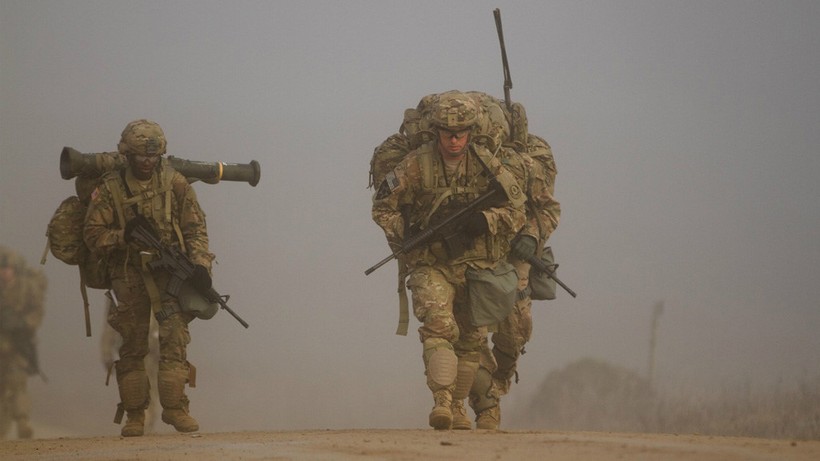 Mỹ dự kiến sẽ triển khai bộ binh để đánh IS ở Syria và Iraq - Ảnh: Lục quân Mỹ
