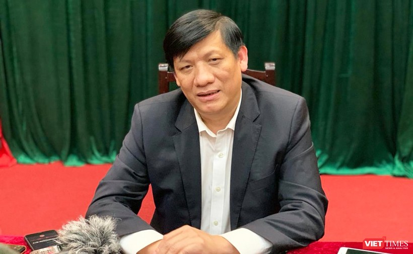 Thứ trưởng Bộ Y tế Nguyễn Thanh Long. Ảnh: Thanh Hằng 