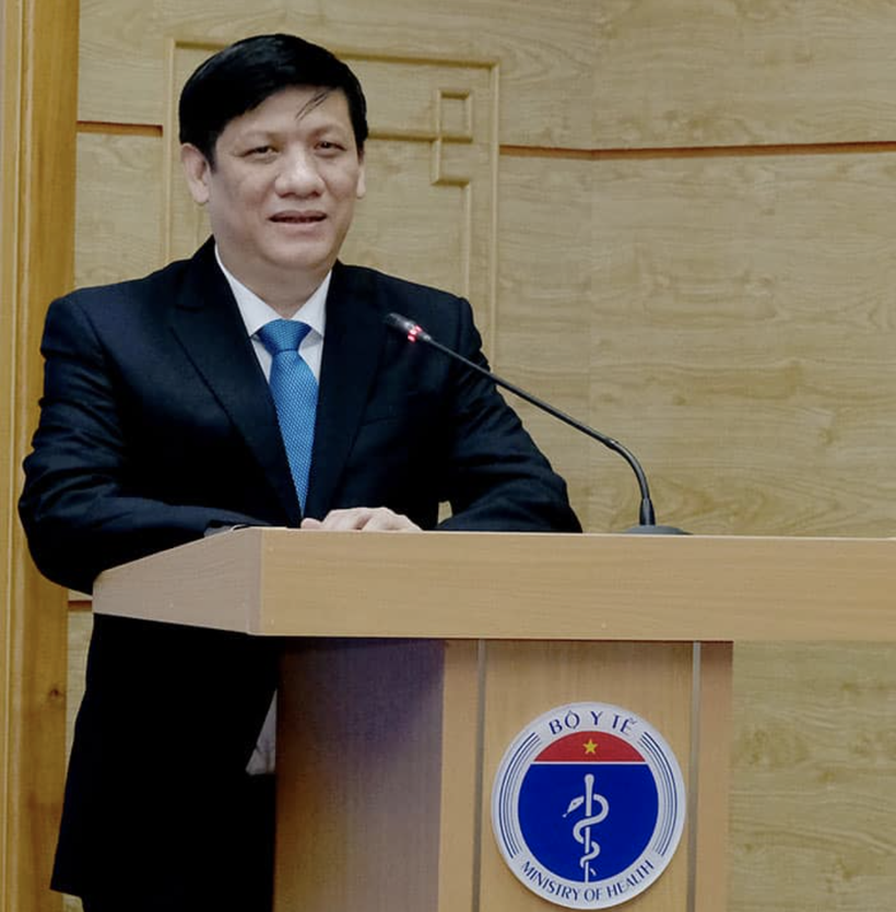 Quyền Bộ trưởng Bộ Y tế Nguyễn Thanh Long (Ảnh:  Vũ Mạnh Cường) 