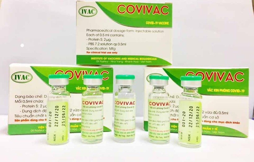 Vaccine phòng COVID-19 Covivac do IVAC sản xuất (Ảnh: IVAC) 