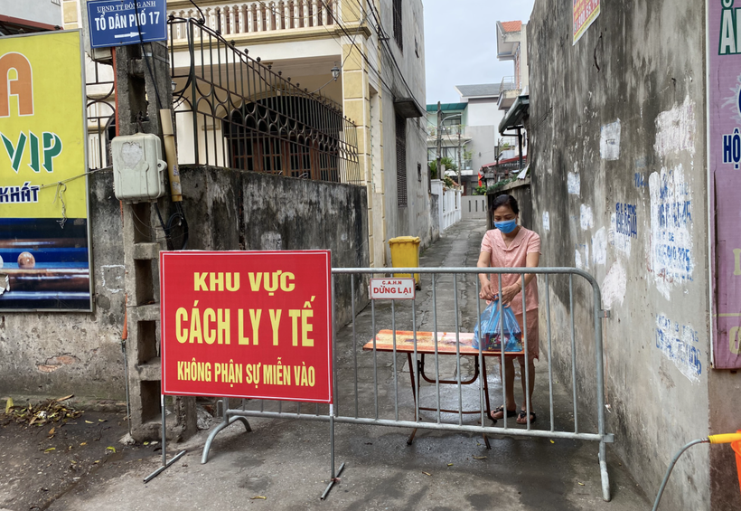 Khu vực cách ly (Ảnh - TY)