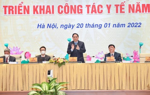 Thủ tướng Chính phủ Phạm Minh Chính tại hội nghị (Ảnh - VGP/Nhật Bắc) 