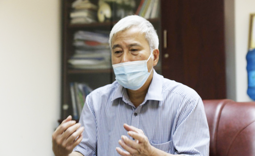 BS CKII. Khổng Minh Tuấn - Phó Giám đốc Trung tâm Kiểm soát bệnh tật TP. Hà Nội (Ảnh - Nguyễn Nhiên) 