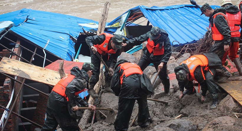 Lở đất tại Trung Quốc, ít nhất 14 người chết