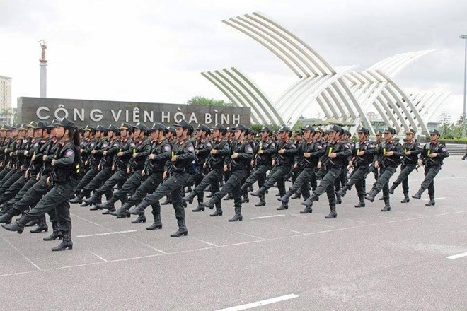 Cảnh sát cơ động Việt Nam (ảnh minh họa).