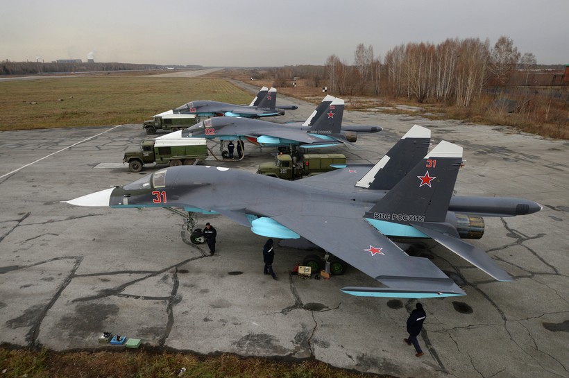 Nga đã triển khai các oanh tạc cơ Su-34 mới đến Komsomolsk-on-Amur
