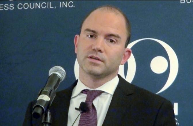 Daniel Kritenbrink, Giám đốc cao cấp phụ trách các vấn đề châu Á thuộc Hội đồng An ninh quốc gia Mỹ. Ảnh: UDN Đài Loan.