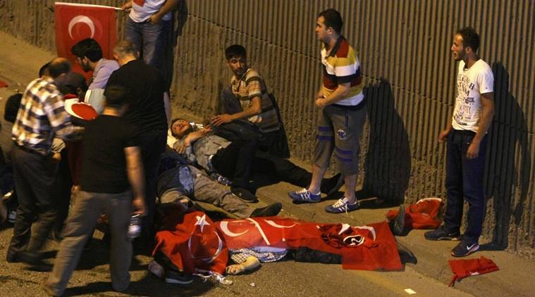 Hỗn loạn trong đảo chính ở Thổ Nhĩ Kỳ đêm 16/7/2016 (ảnh tư liệu, minh họa).