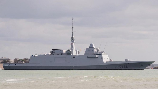 Tàu hộ tống tàng hình lớp FREMM, chiếc Languedoc của Hải quân Pháp vừa được bàn giao tháng 3.2016.