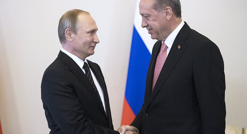 Cuộc gặp giữa Tổng thống Nga và  Tổng thốngThổ Nhĩ Kỳ đã diễn ra ở St Petersburg