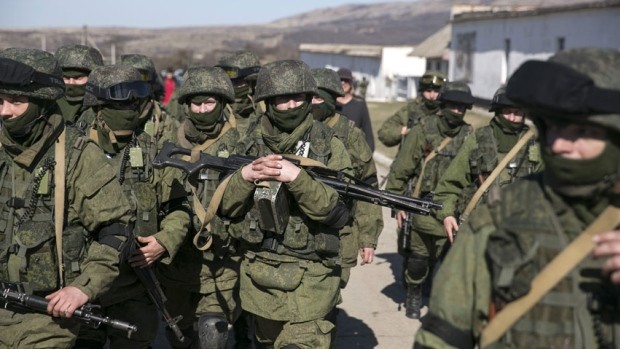 Quân đội Nga ở Crimea (ảnh minh họa).