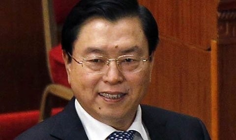 Chủ tịch Quốc hội Trung Quốc Trương Đức Giang.