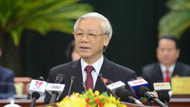 Tổng bí thư Nguyễn Phú Trọng tham gia Đảng ủy và Ban thường vụ Đảng ủy Công an T.Ư
