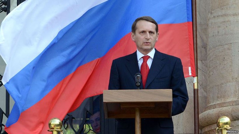 Ông Sergei Naryshkin - Tân Giám đốc Cơ quan tình báo đối ngoại Nga.