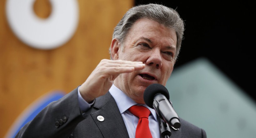  Tổng thống Colombia Juan Manuel Santos.