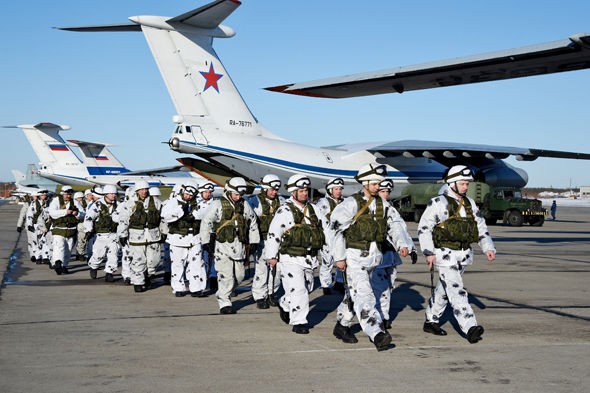 Lực lượng quân đội của Nga triển khai đến Bắc Cực (ảnh minh họa)