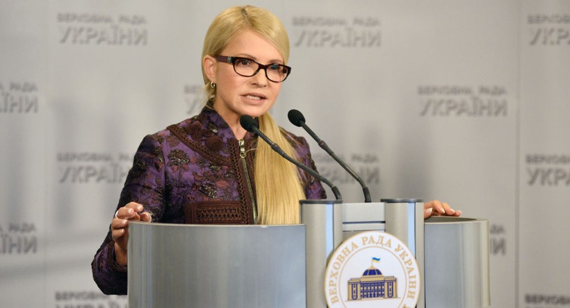 Bà Tymoshenko.