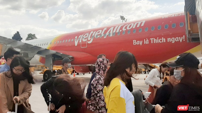 Hãng hàng không Vietjet Air dự kiến tạm dừng khai thác đường bay Daegu - Đà Nẵng từ ngày 25/2 - 28/3. Ảnh: NT