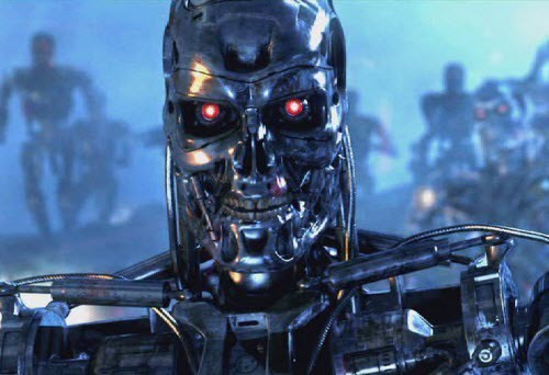 Terminator là một trong những sêri phim mô tả mối nguy hiểm đến từ trí tuệ nhân tạo 