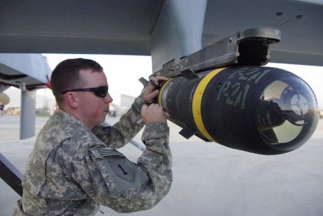 Một quả tên lửa Hellfire - Ảnh: Global Security