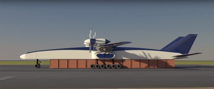 Ý tưởng máy bay chở container của Boeing
