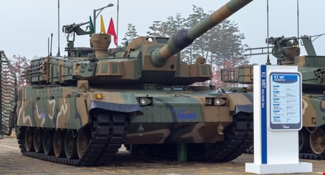 Mẫu xe tăng Báo Đen K2 của Hàn Quốc được đánh giá là xe tăng đắt tiền nhất thế giới 