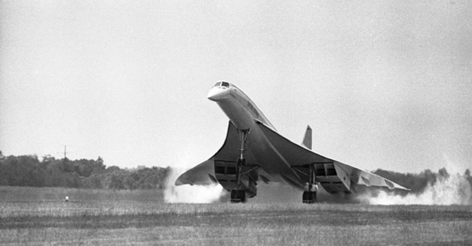 Concorde,chiếc máy bay siêu thanh 4 động cơ chở khách đầu tiên trên thế giới