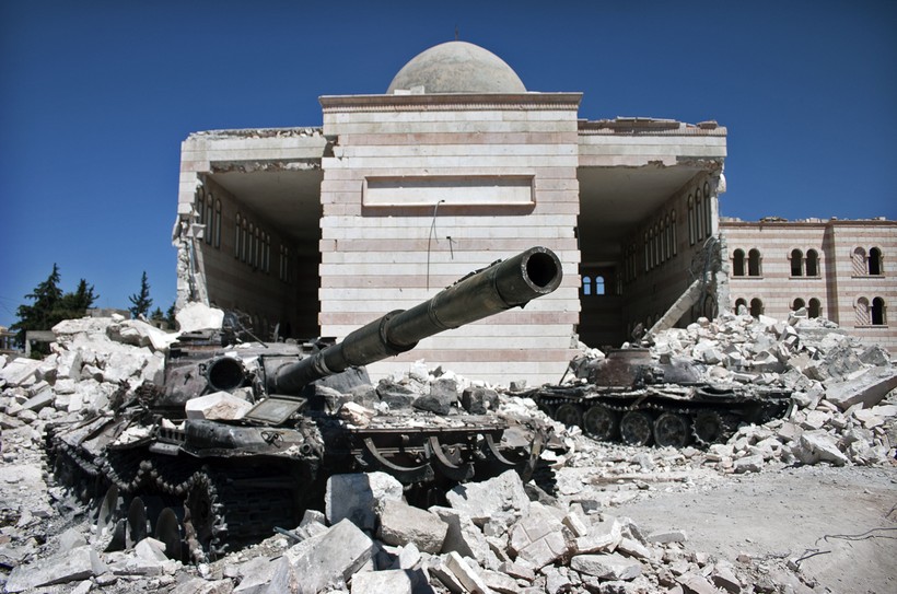 Video cuộc chiến hủy diệt chống IS tại Syria, những cảnh quay dữ dội từ drone 