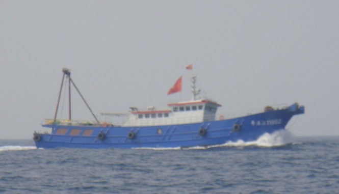 Một tàu cá Trung Quốc