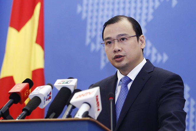 Người phát ngôn Bộ Ngoại giao Lê Hải Bình