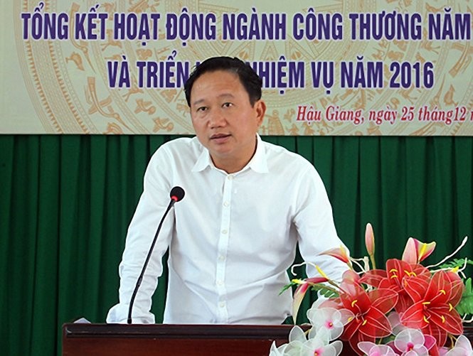 Ông Trịnh Xuân Thanh, nguyên phó chủ tịch tỉnh Hậu Giang