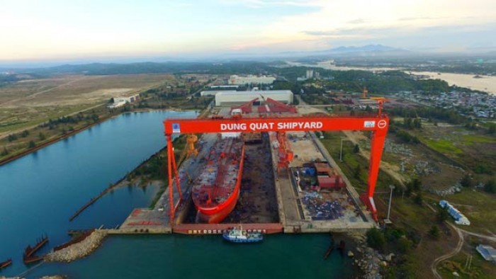 Nhà máy đóng tàu Dung Quất đã được đồng ý cho phá sản
