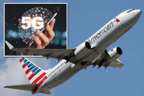 Các hãng hàng không lo ngại sóng 5G có thể gây nguy hiểm cho các chuyến bay (Ảnh: Newsbreak)