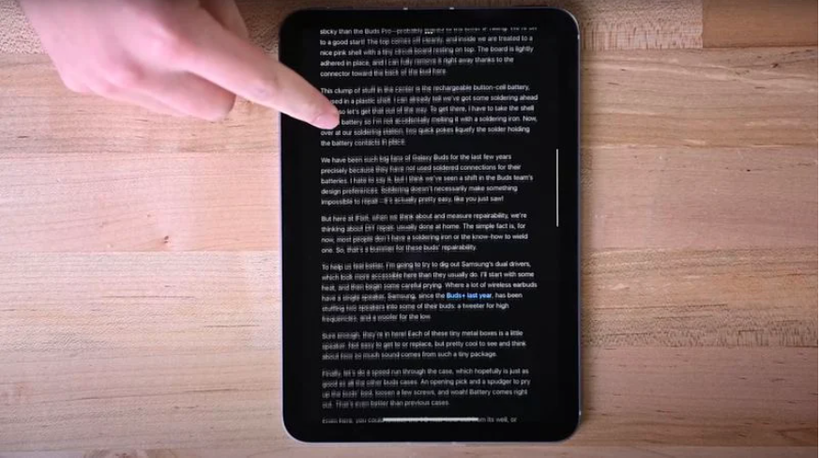 Apple bị kiện tập thể vì lỗi "jelly scrolling" trên iPad mini (Ảnh: MacRumors)