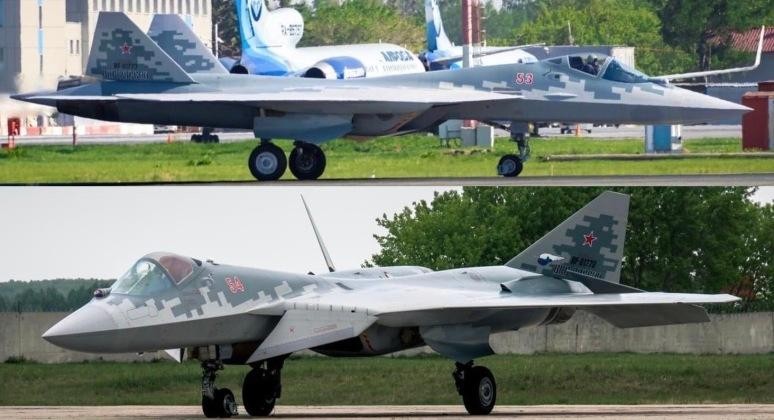 Không quân Nga nhận hai máy bay chiến đấu Su-57 mới (Ảnh: Military Watch Magazine)