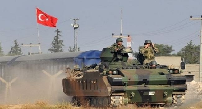 Quân đội Thổ Nhĩ Kỳ tràn qua biên giới Syria tấn công người Kurd